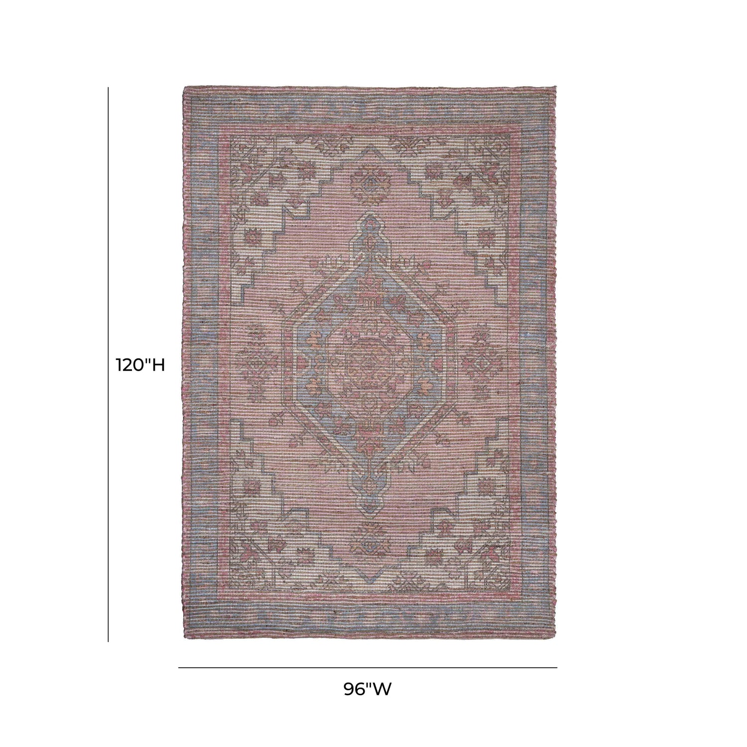 Madra Blush Tone 8' x 10' Area Rug