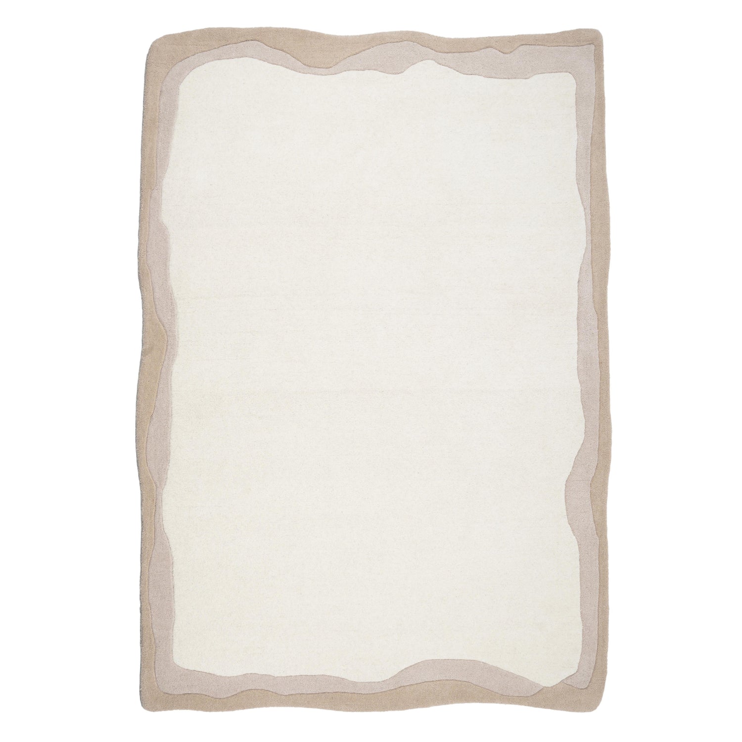 Tarba Tan 5'x7' Rectangular Floor Rug