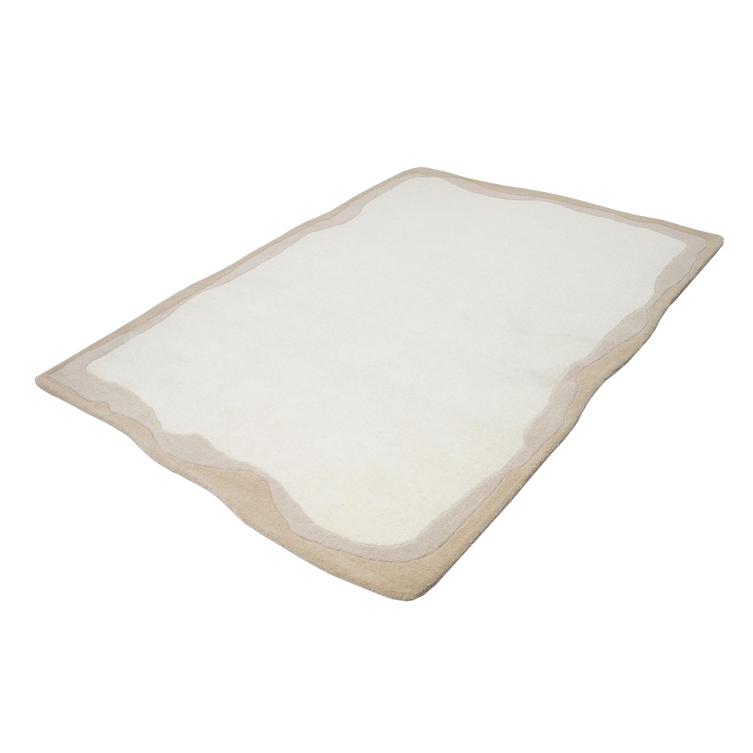 Tarba Tan 5'x7' Rectangular Floor Rug