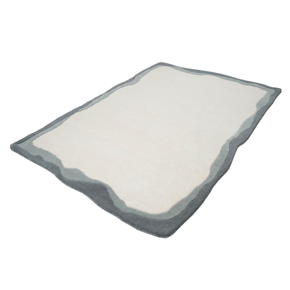 Tarba Grey 5'x7' Rectangular Floor Rug