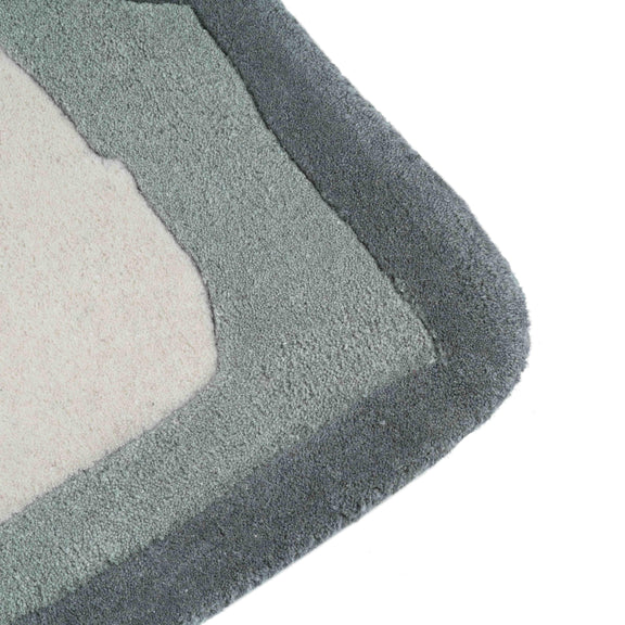 Tarba Grey 5'x7' Rectangular Floor Rug