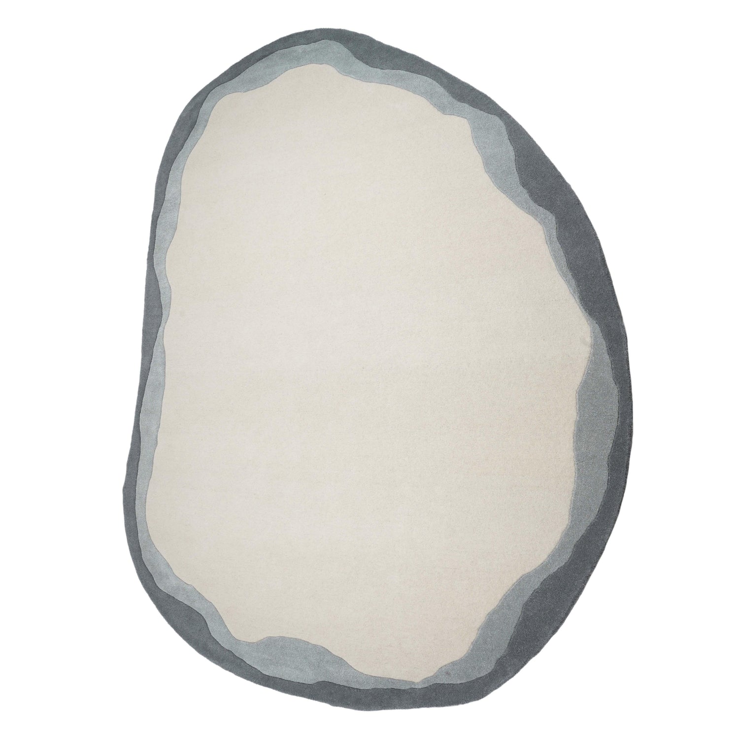 Tarba Grey 8'x10' Organic Floor Rug