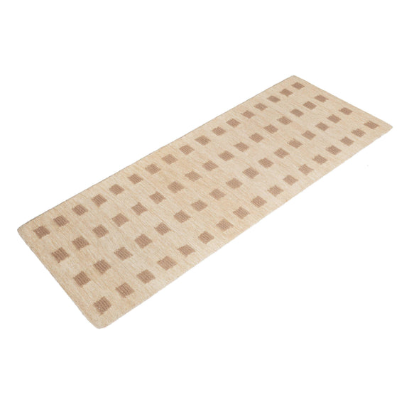 Hari Natural Hand-Tufted Rug - 2'6" x 8'