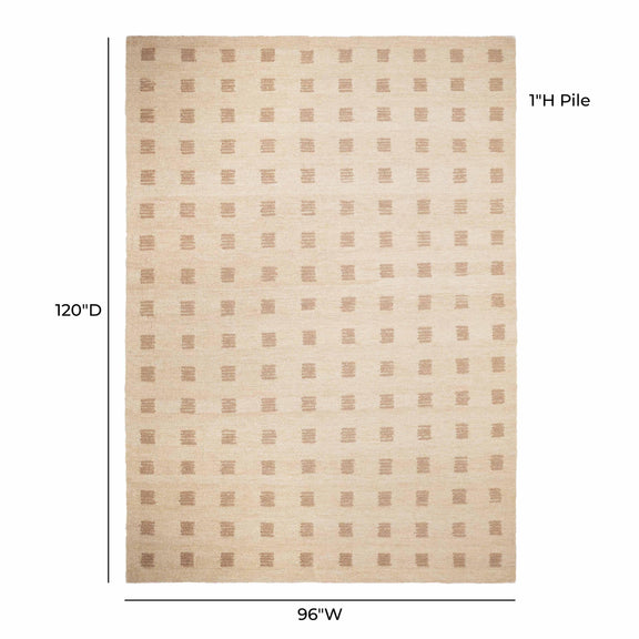 Hari Natural Hand-Tufted Rug - 8' x 10'