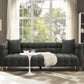 Bea Grey Velvet Sofa