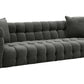 Bea Grey Velvet Sofa