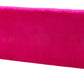Bea Hot Pink Velvet Sofa