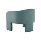 Marla Performance Velvet Accent Chair - Sea Blue