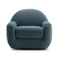 Tiago Dark Teal Velvet Swivel Chair