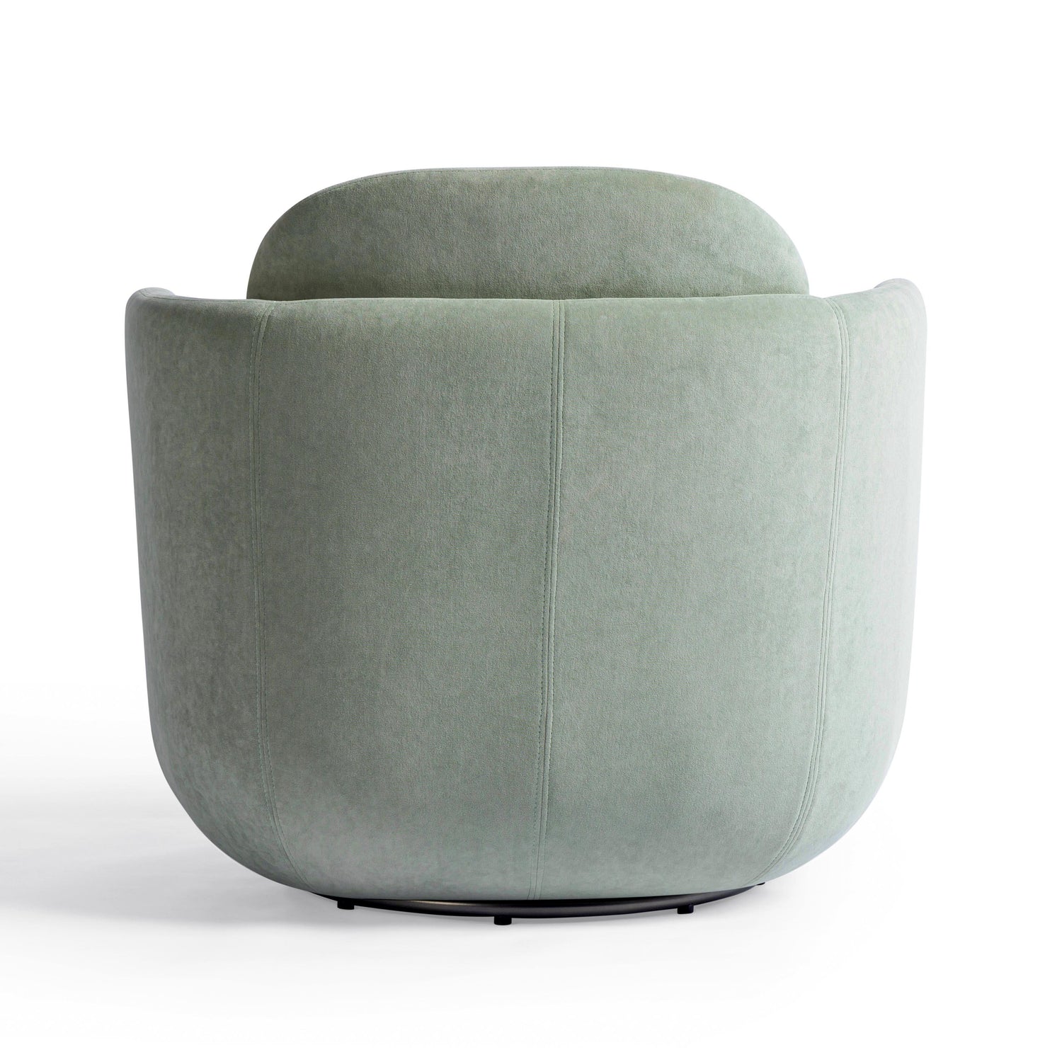 Wolfie Mint Green Velvet Swivel Chair