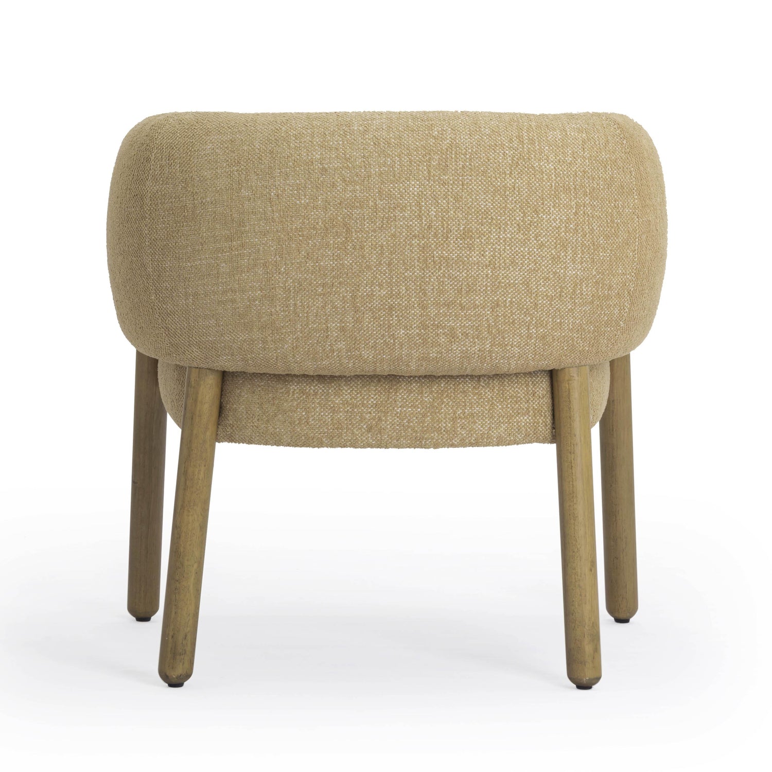 Foxy Honey Performance Textured Fabric Accent Chair