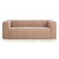 Alder 89" Upcycled Contract-Grade Chenille Sofa - Peach