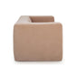 Alder 89" Upcycled Contract-Grade Chenille Sofa - Peach