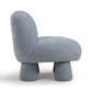 Stomp Upcycled Performance Chenille Accent Chair - Blue