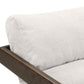 Palma Contract-Grade Textured Weave Fabric Accent Chair - Cream
