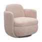 Wolfie Performance Chenille Swivel Accent Chair - Pink