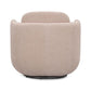 Wolfie Performance Chenille Swivel Accent Chair - Pink