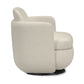 Wolfie Performance Chenille Swivel Accent Chair - Cream