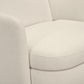 Wolfie Performance Chenille Swivel Accent Chair - Cream