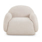 Marius Contract-Grade Boucle Accent Chair - Cream