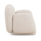 Marius Contract-Grade Boucle Accent Chair - Cream