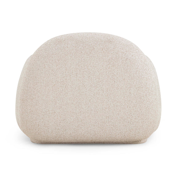 Marius Contract-Grade Boucle Accent Chair - Cream