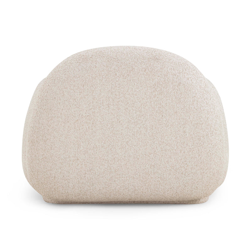 Marius Contract-Grade Boucle Accent Chair - Cream