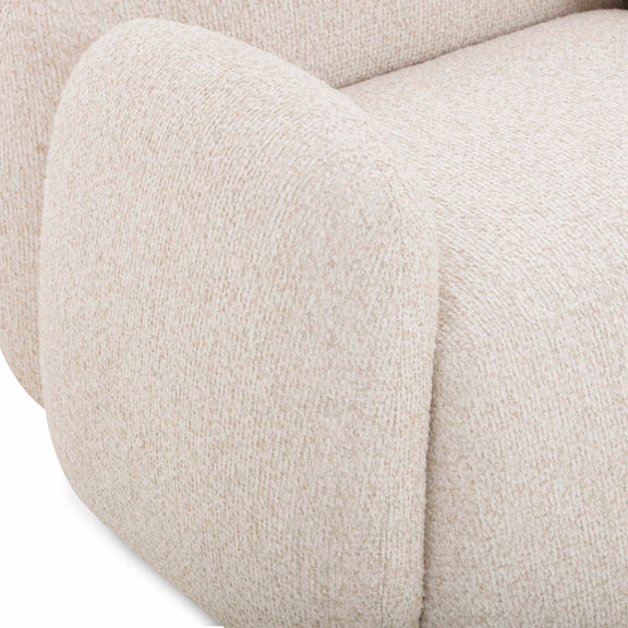Marius Contract-Grade Boucle Accent Chair - Cream