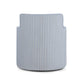 Passe Striped Linen Swivel Accent Chair - Blue Stripes