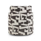 Passe Black Performance Jacquard Swivel Accent Chair