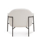 Lua Performance Chenille Accent Chair - Cream