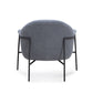 Lua Performance Chenille Accent Chair - Blue
