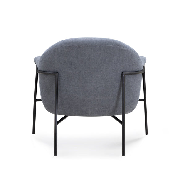 Lua Performance Chenille Accent Chair - Blue