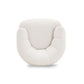 Jasmine Performance Velvet Swivel Accent Chair - Cream