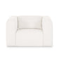Tarra Cream Performance Chenille Accent Chair