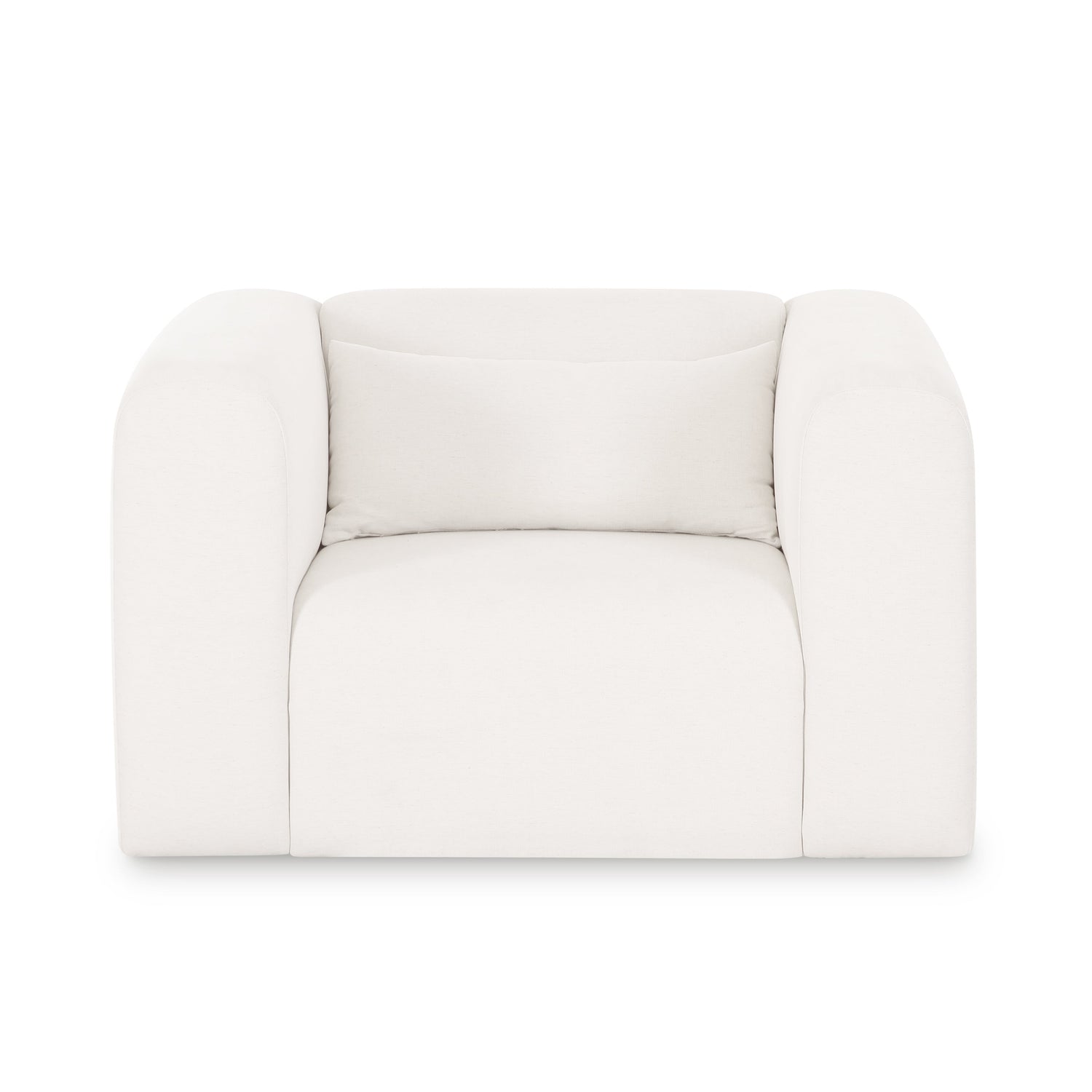 Tarra Cream Performance Chenille Accent Chair
