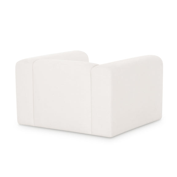 Tarra Cream Performance Chenille Accent Chair