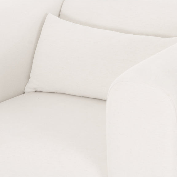 Tarra Cream Performance Chenille Accent Chair