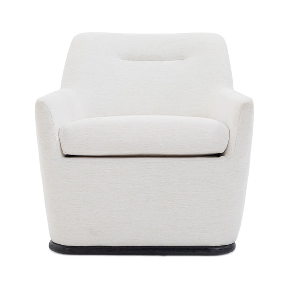 Mado Swivel Accent Chair - Chalk