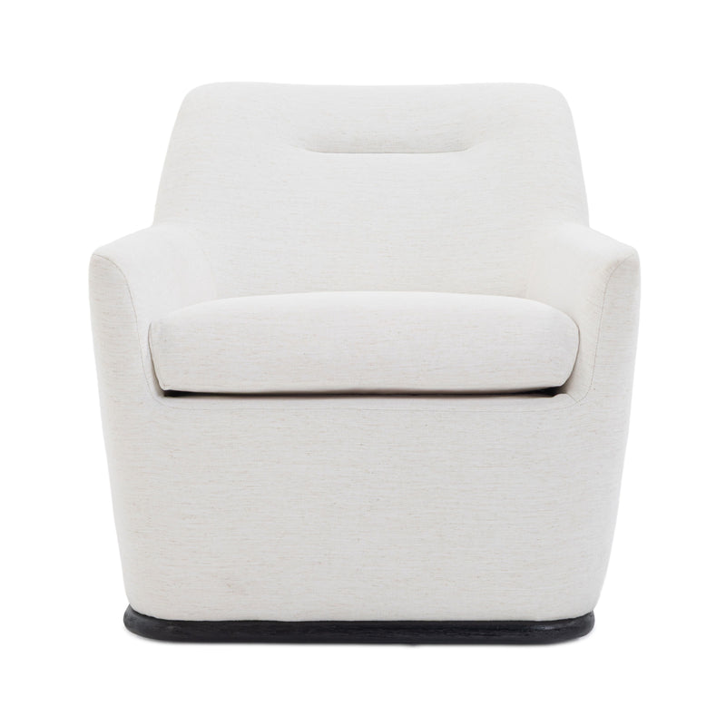 Mado Swivel Accent Chair - Chalk
