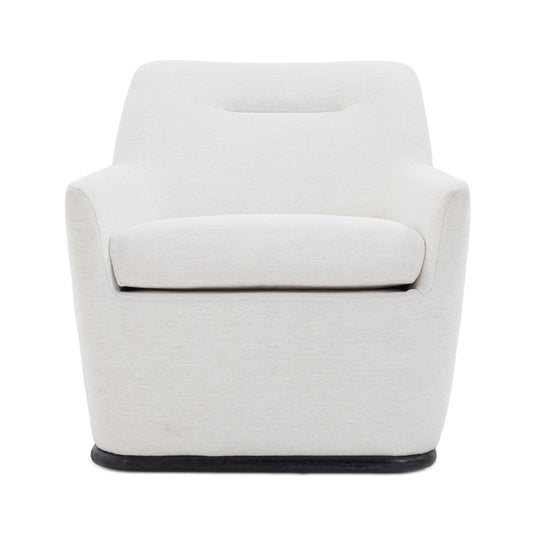 Mado Swivel Accent Chair - Chalk