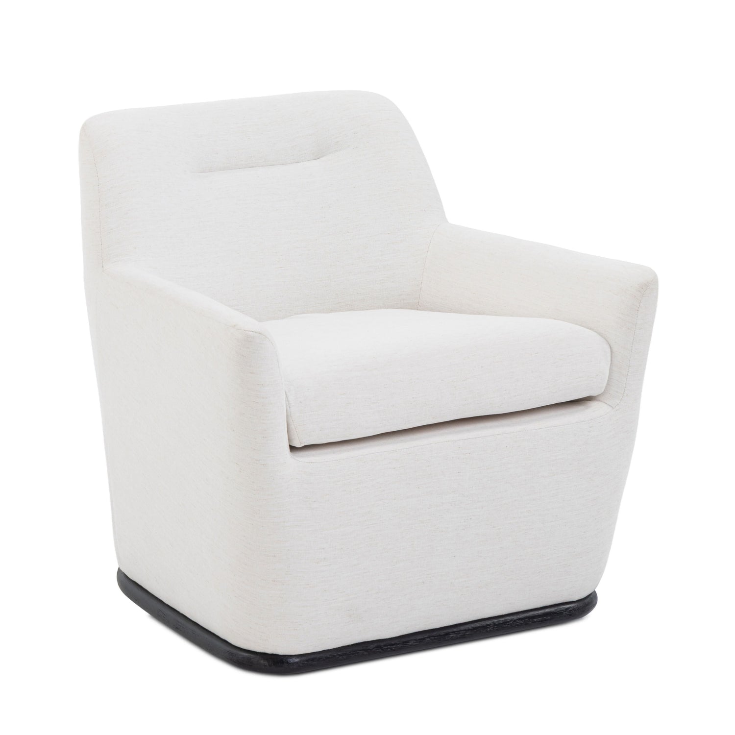 Mado Swivel Accent Chair - Chalk