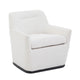 Mado Swivel Accent Chair - Chalk