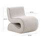 Senna Speckled Grey Boucle Accent Chair