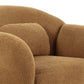 Misty Brown Boucle Accent Chair