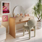 Manu Nubby Performance Fabric Side Chair - Beige