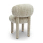 Manu Nubby Performance Fabric Side Chair - Beige