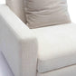Perry Cream Chenille Modular LAF Corner Chair