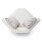 Perry Cream Chenille Modular Wedge Corner Chair