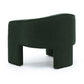 Marla Forest Green Boucle Accent Chair